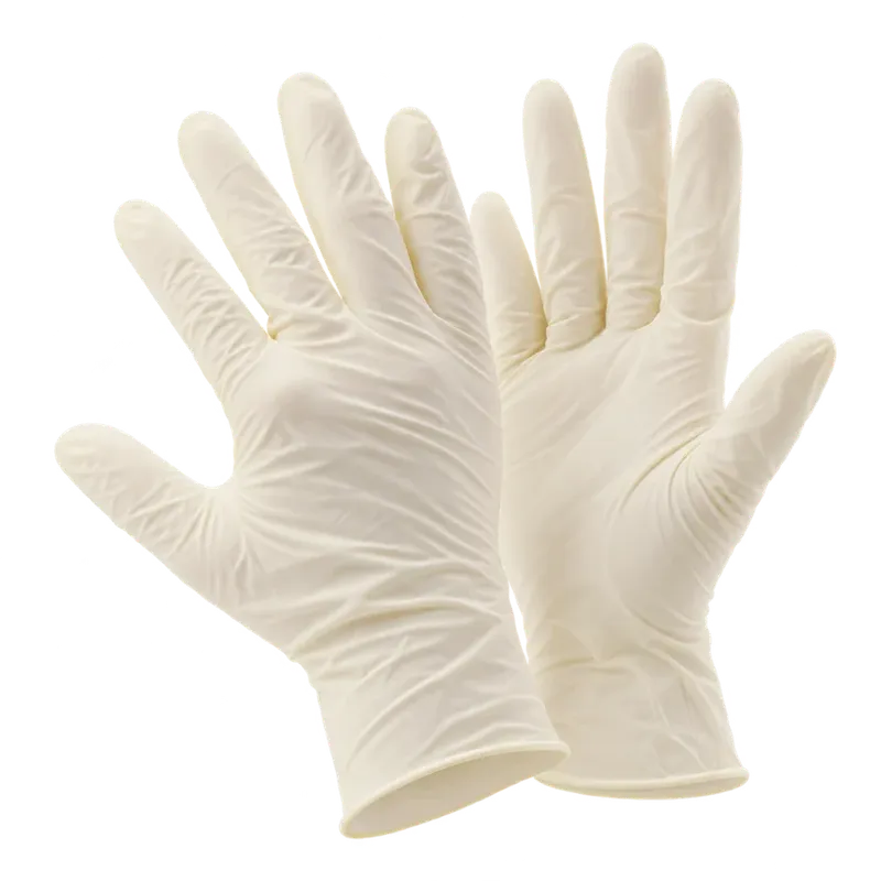Guantes de látex